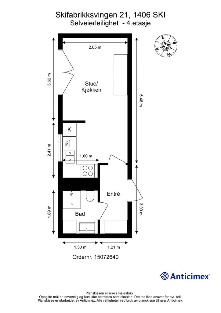 Plantegning - 4.etg. 