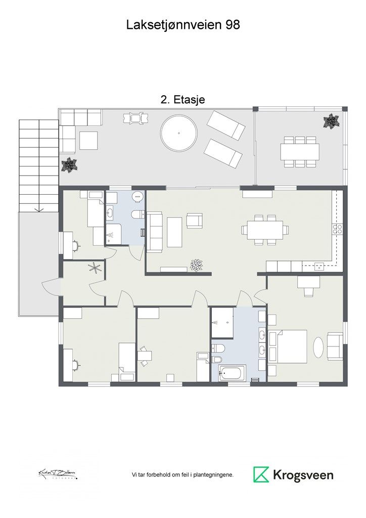 Plantegning hoveddel
