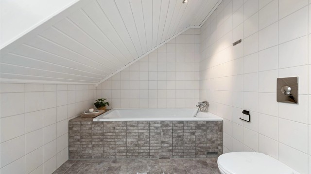 Badekar for avslappende stunder.