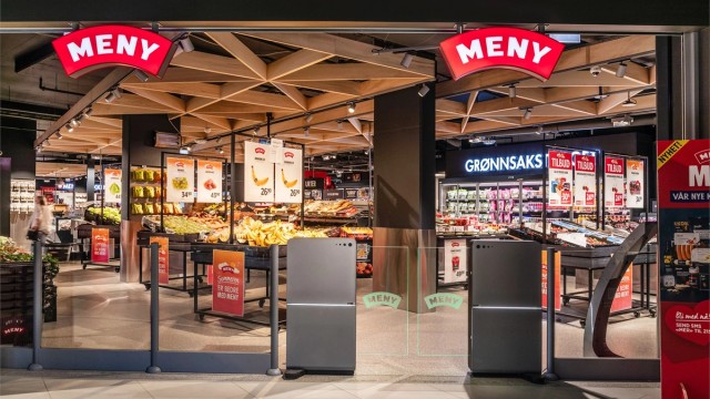 Meny Frysjaparken med ferskvaredisk