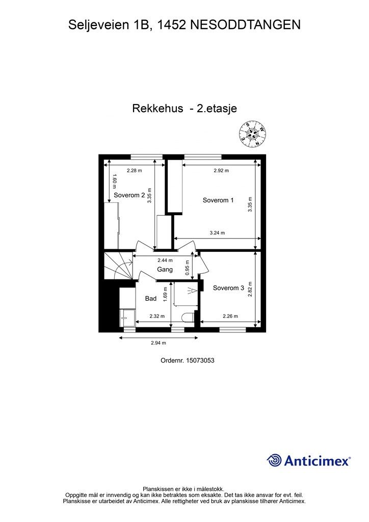 Plantegning 2. etasje