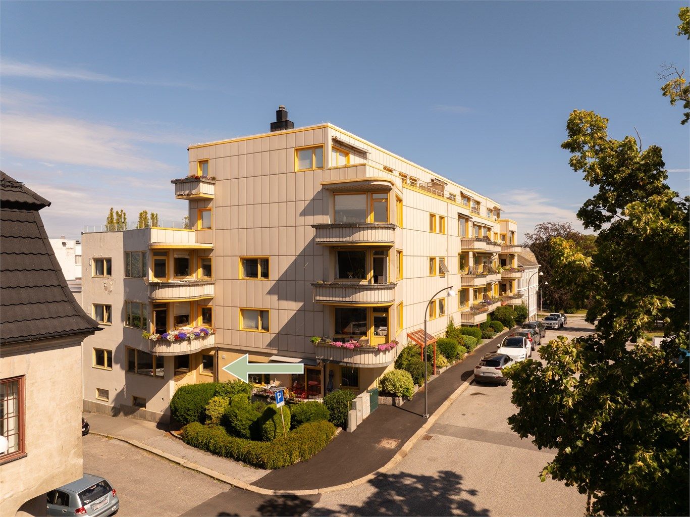 Dronningens gate 4C presenteres av Kenneth Graarud Olsen i Krogsveen. Fotograf; Kristoffer Kristiansen.