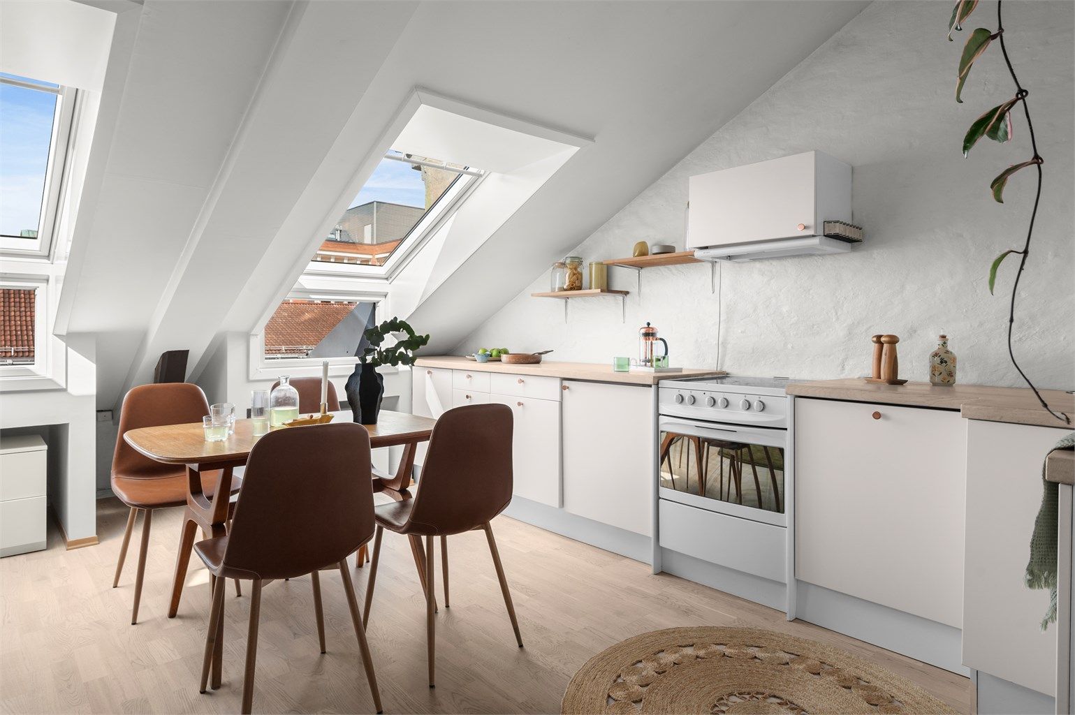 Her bor du sentralt på Grünerløkka med alt av servicetilbud rett utenfor døren. Foto: Peter Futo v/Kreativ Mango AS