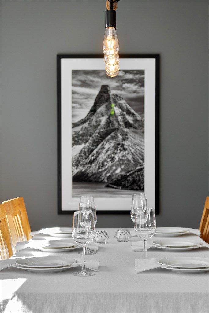 Detaljefoto fra spisestuen