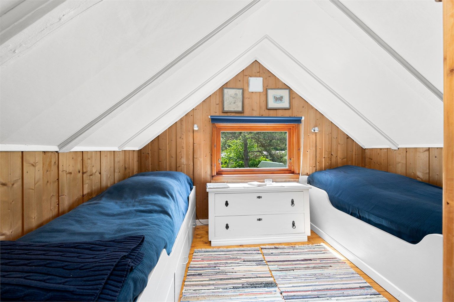 Soverom i loftsetasjen