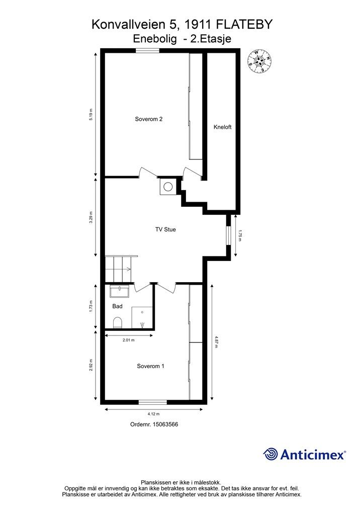 Plantegning - 2.Etasje