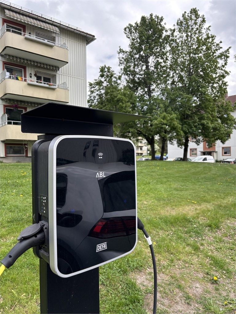 Hver andelseier i borettslaget får bruksrett til to parkeringsplasser som utdeles av styret. (Bilde kun for illustrasjon)