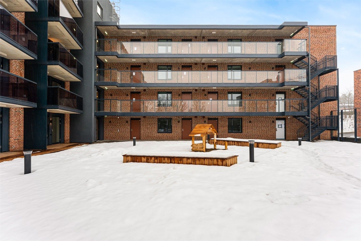 Arealeffektiv og hyggelig hjørneleilighet