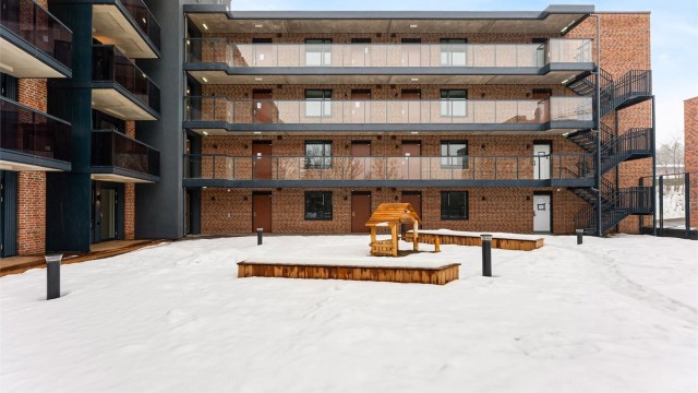 Arealeffektiv og hyggelig hjørneleilighet