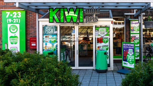 Dagligvarehandelen gjøres enkelt med blant annet Kiwi Ellingsrud innen komfortabel gangavstand.