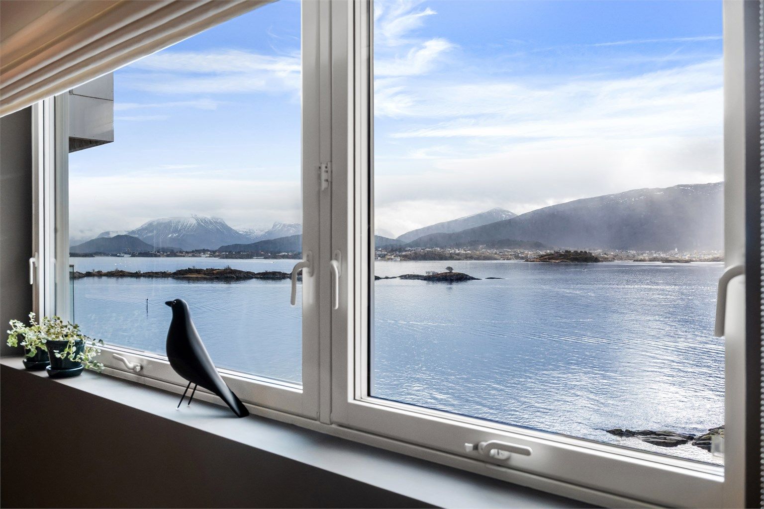 Utsikt fra spisestuen