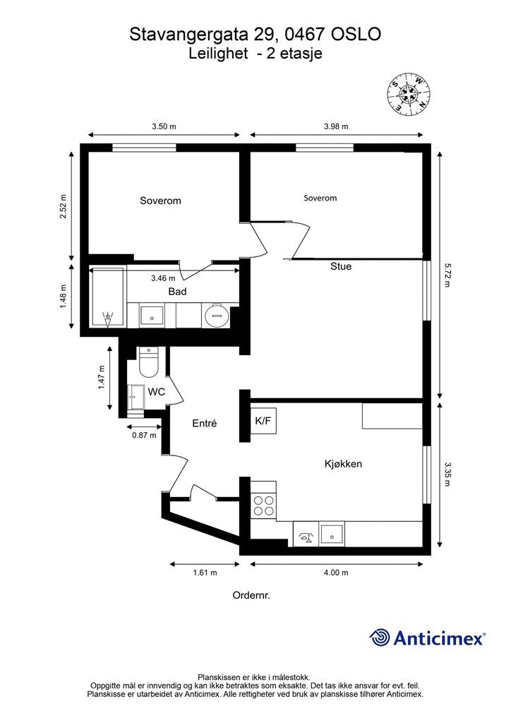 Alternativ plantegning