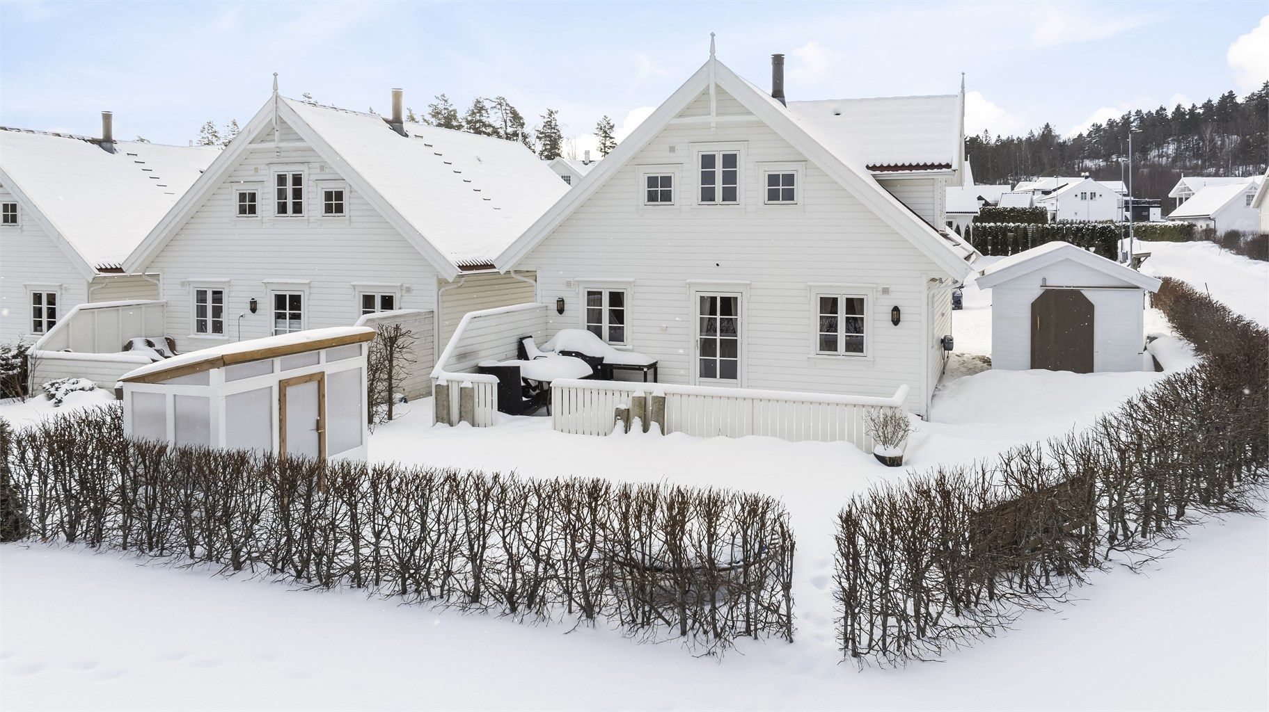 Romslige, solrike og hyggelige uterom