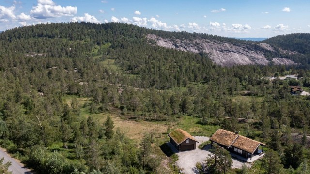 Krogsveen presenterer fritidstomt på Laukfjell.