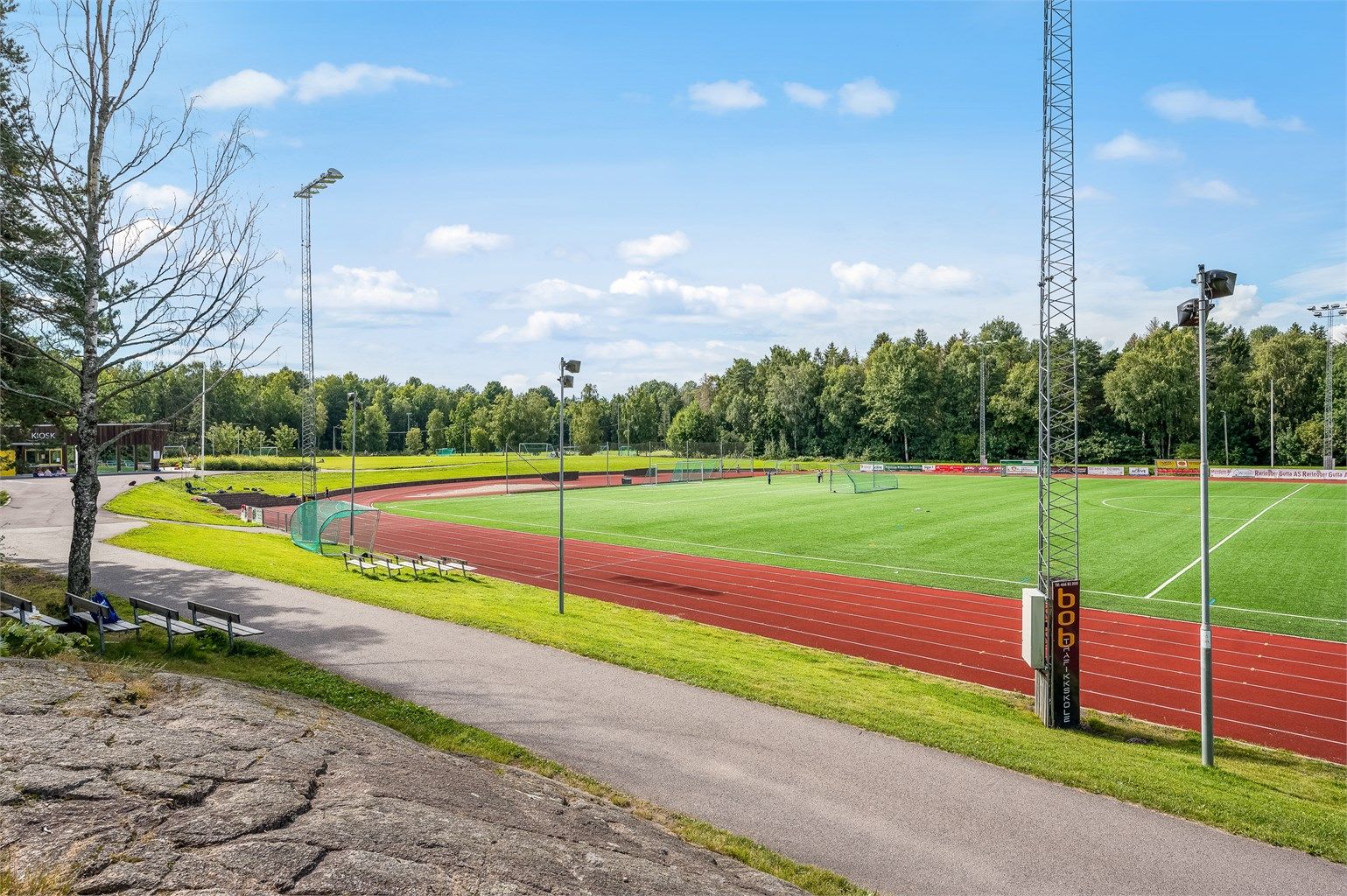 Idrettsparken på Teie tilbyr et bredt spekter av aktiviteter for store og små.