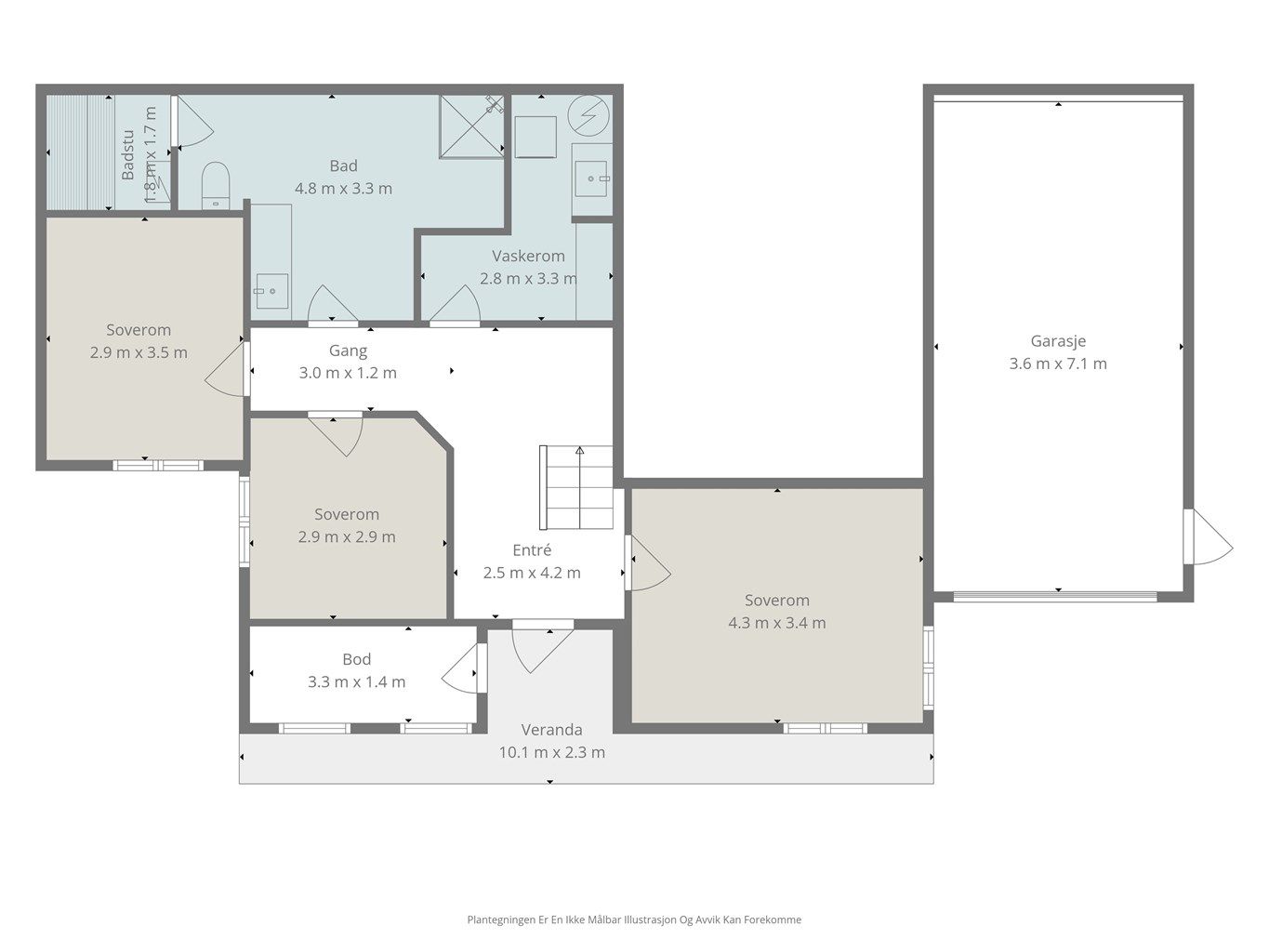 Plantegning 1 Etasje 