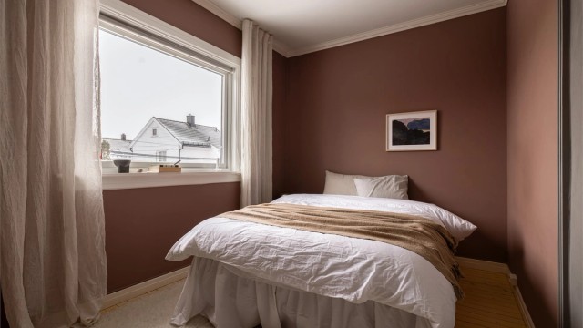 Soverom 4 er romslig og egner seg godt som barnerom eller gjesterom/kontor