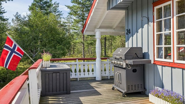 Her kan du nyte frisk luft og flott utsikt.