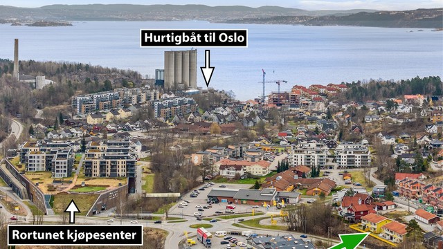 Meget sentral beliggenhet