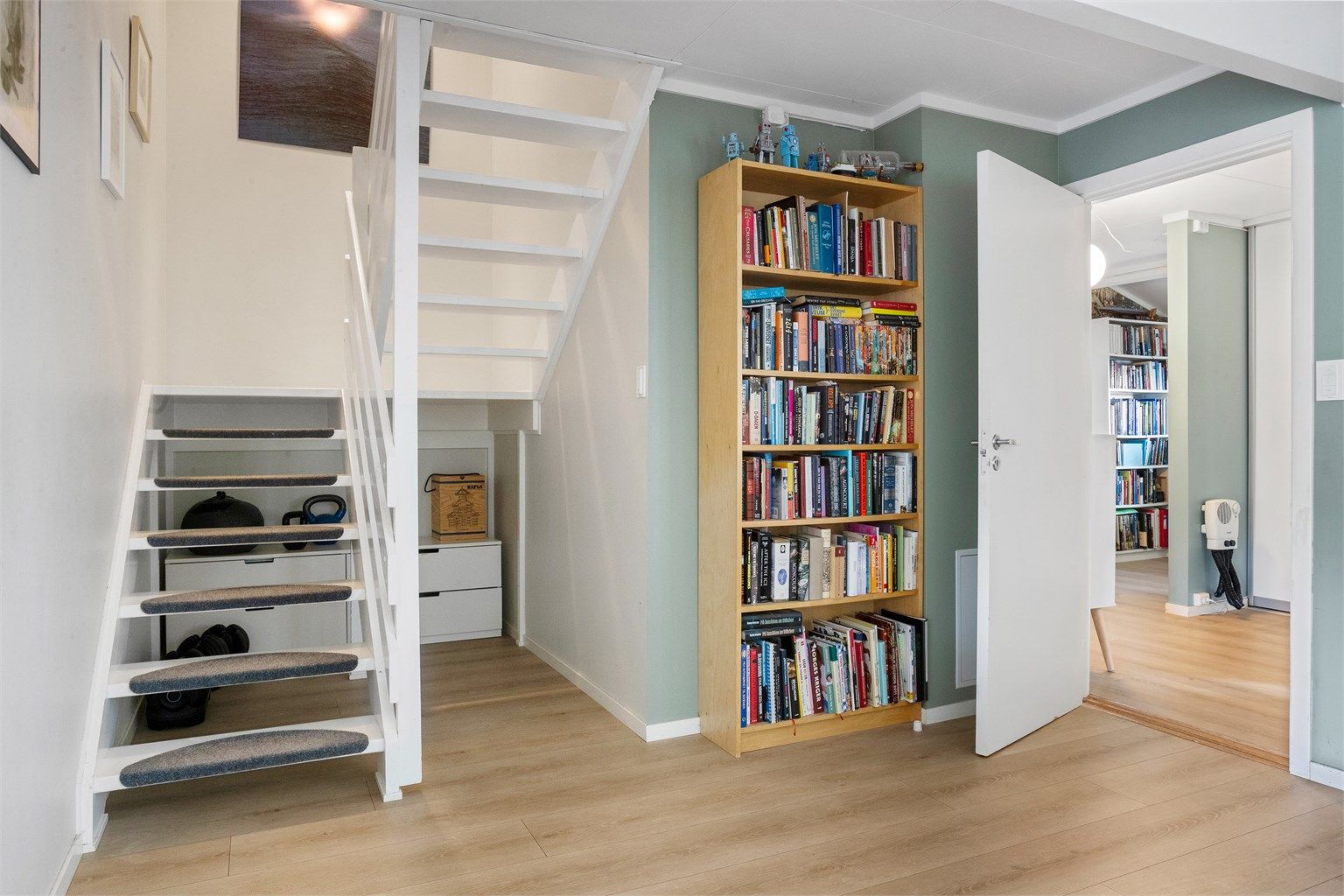 Boligen går over to etasjer