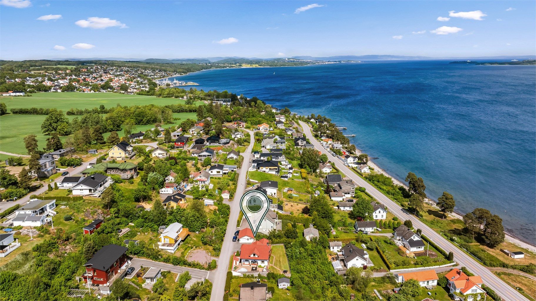 En fin familievilla i barnevennlig og populært boligområde