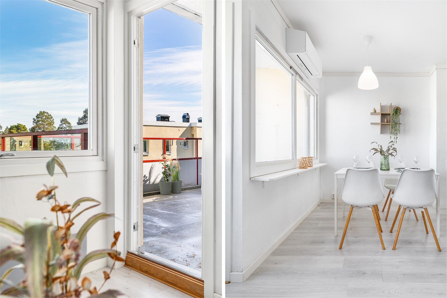 Alle rom utenom badet ble i 2023 oppgradert med nytt gulv av laminat og ny belistning. Alle taklamper i leiligheten er også skiftet ut.