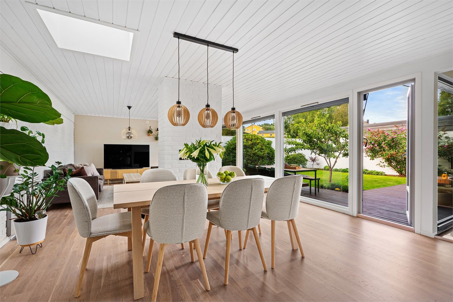 Stilrent og minimalt med innsyn. 