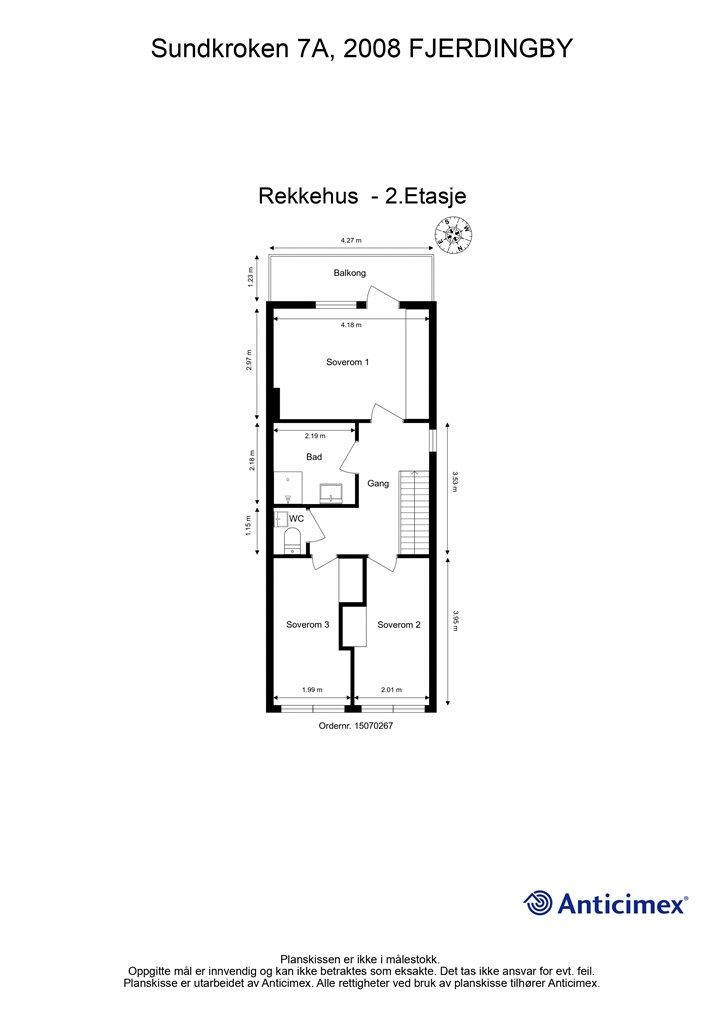 Plantegning 2. etasje
