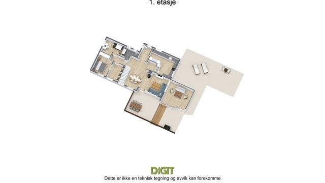 Ånebyveien 60 - 3D - 1