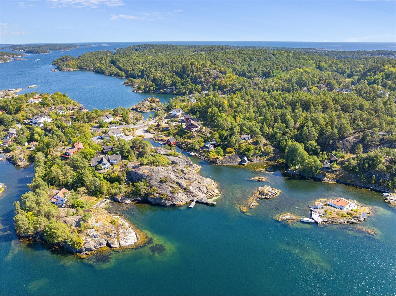 Skjærgården byr på flotte tur- og rekreasjonsmuligheter rett utenfor døren.