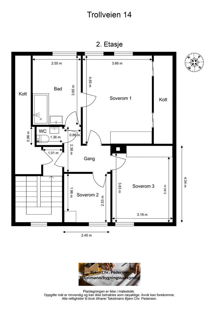 Plantegning 2. etasje