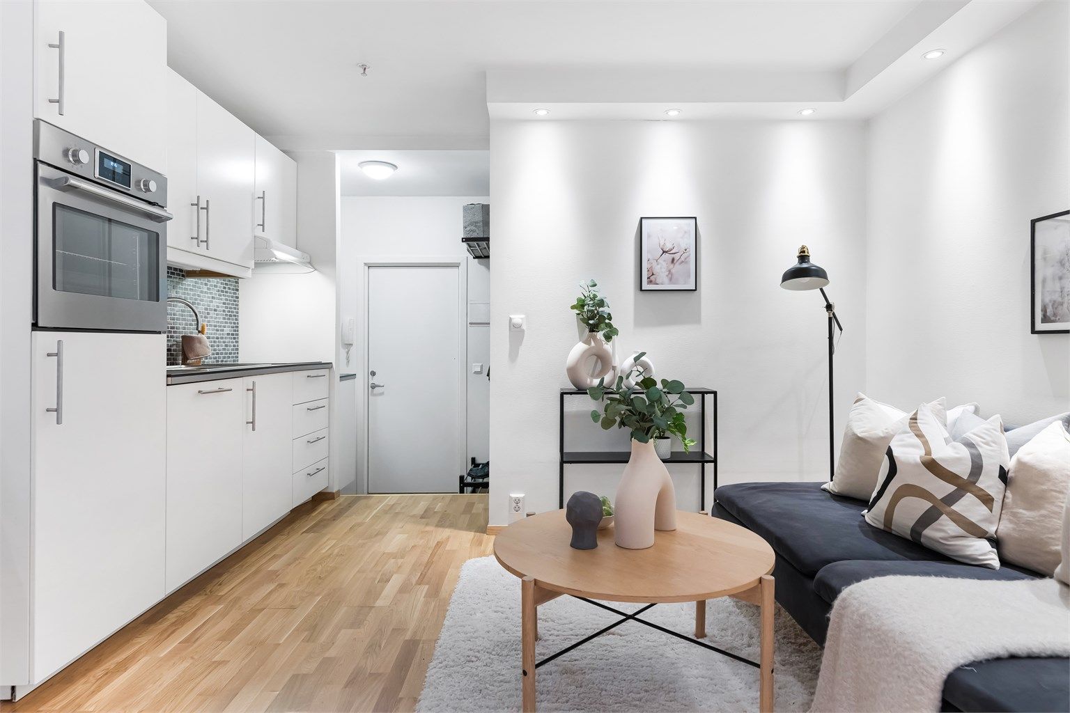 Arealeffektiv studioleilighet "midt" i bergen sentrum. 