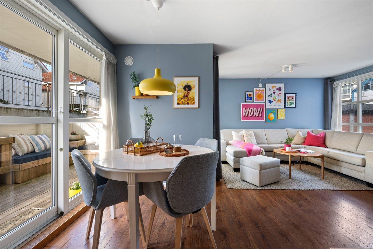 Meget praktisk leilighet med god planløsning. 