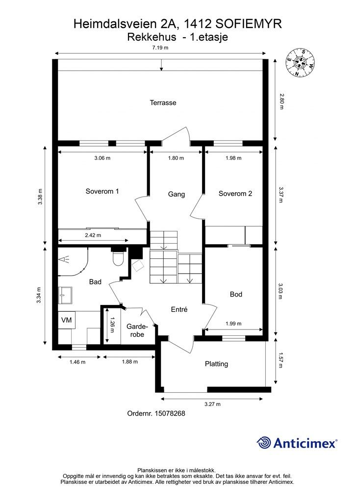 Plantegning 1.etasje