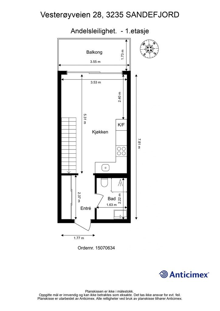 Plantegning 1. etasje