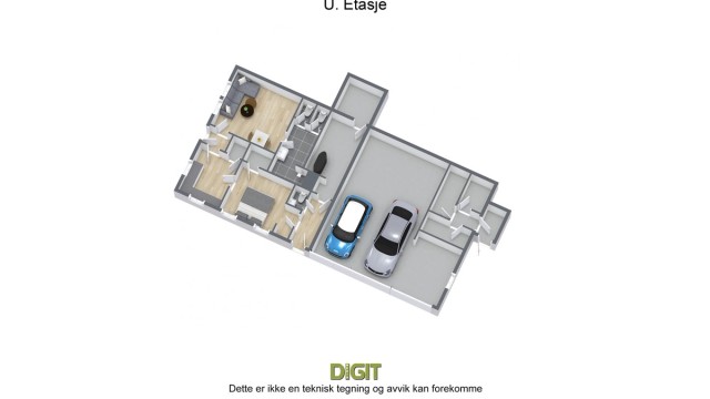 Hadelandsveien 1062-1068 - 3D - U