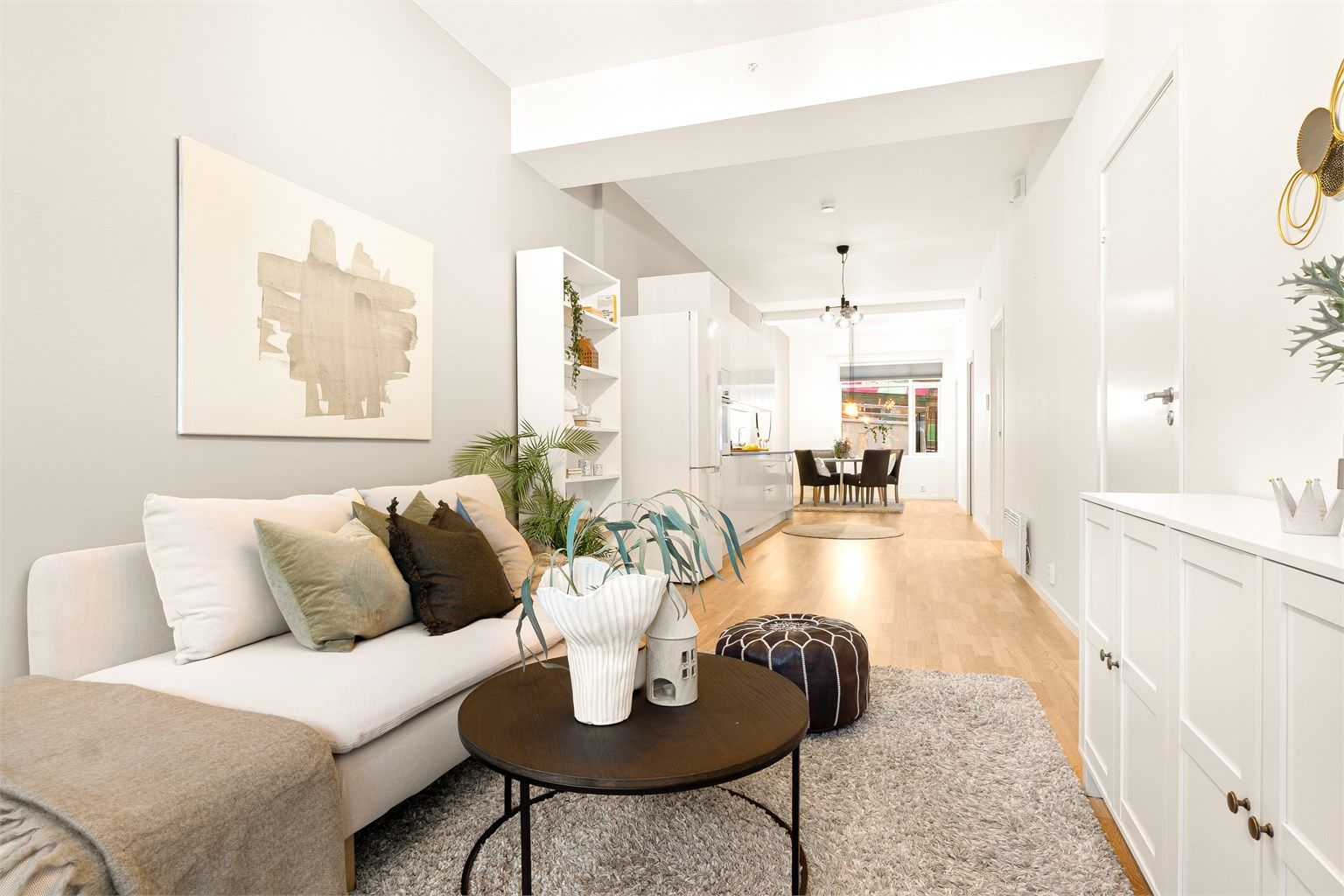 Balansert ventilasjon med varmegjenvinning sørger for et godt inneklima. 