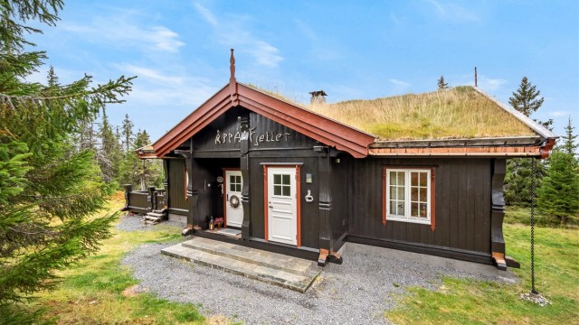 Ved siden av inngangsdøren har du en praktisk bod