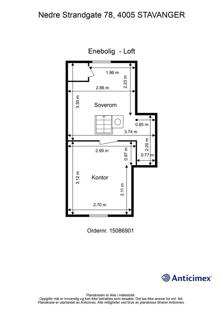 Plantegning loft