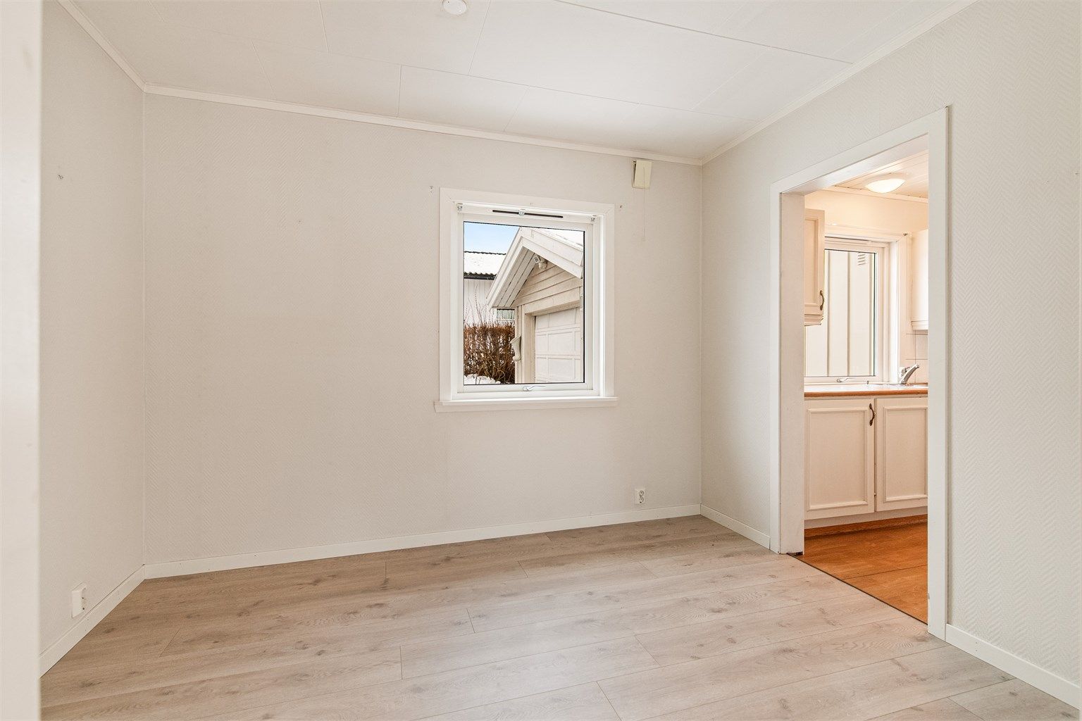 Her er det også plass til egen spisestue.