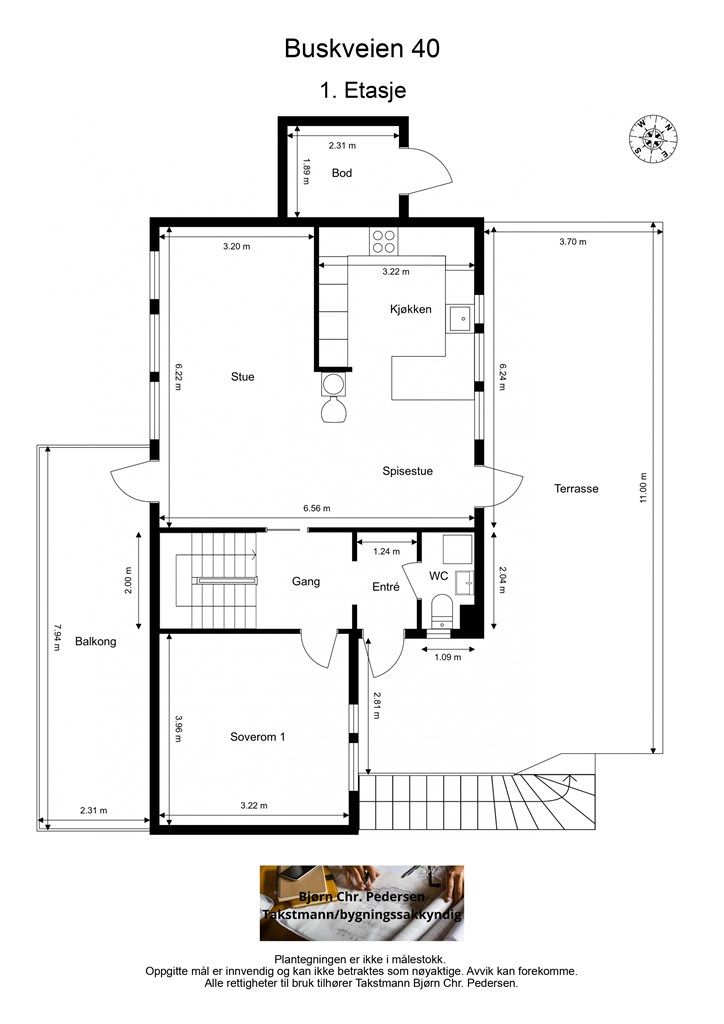Plantegning 1.etasje 