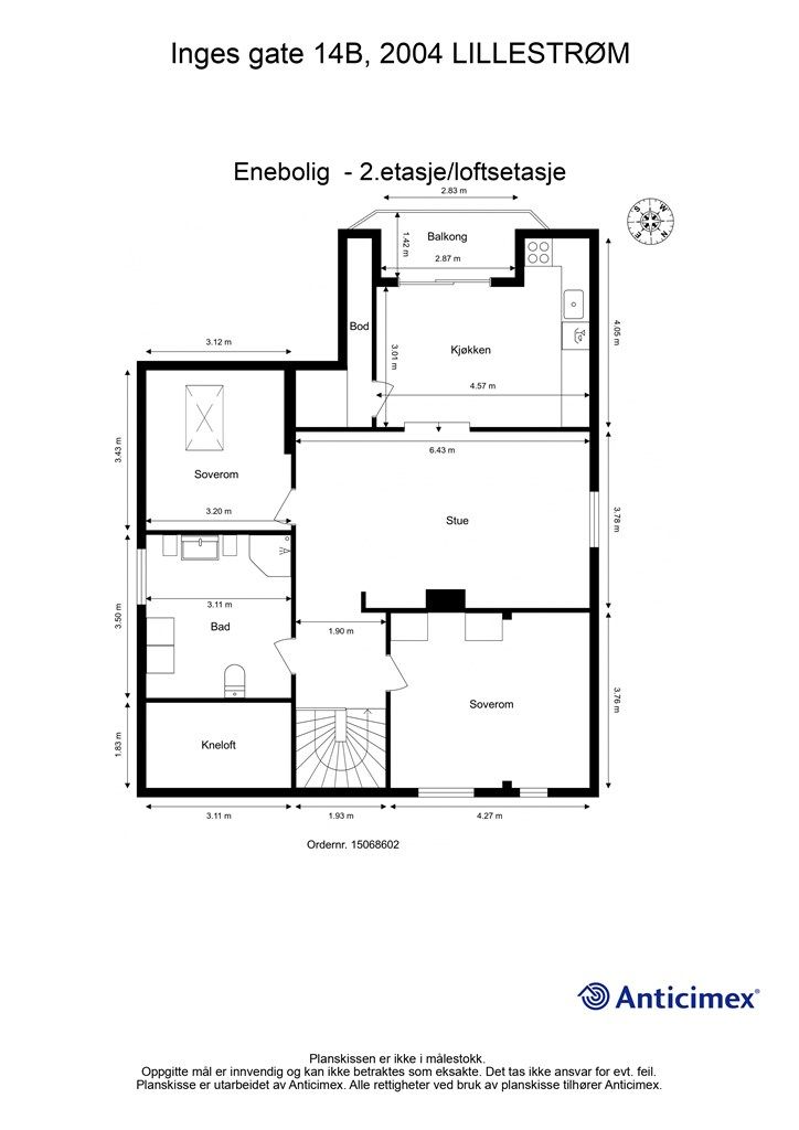Plantegning- 2.etasjeloftsetasje.