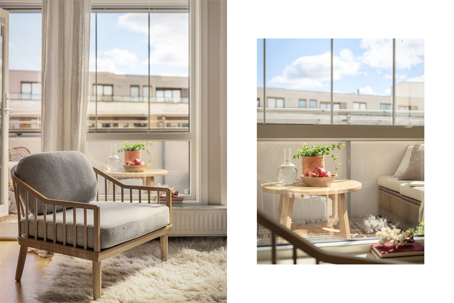 Store vindusflater med 2-lags glass fra 2012 slipper inn rikelig med dagslys.