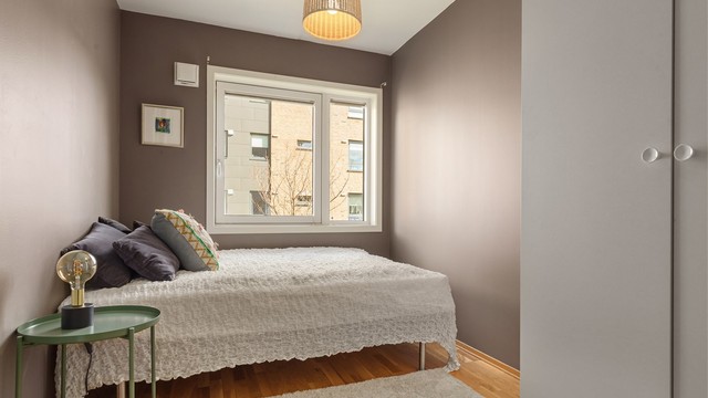 Heimansåsen 7-96Det tredje soverommet har også plass til dobbeltseng og klesskap