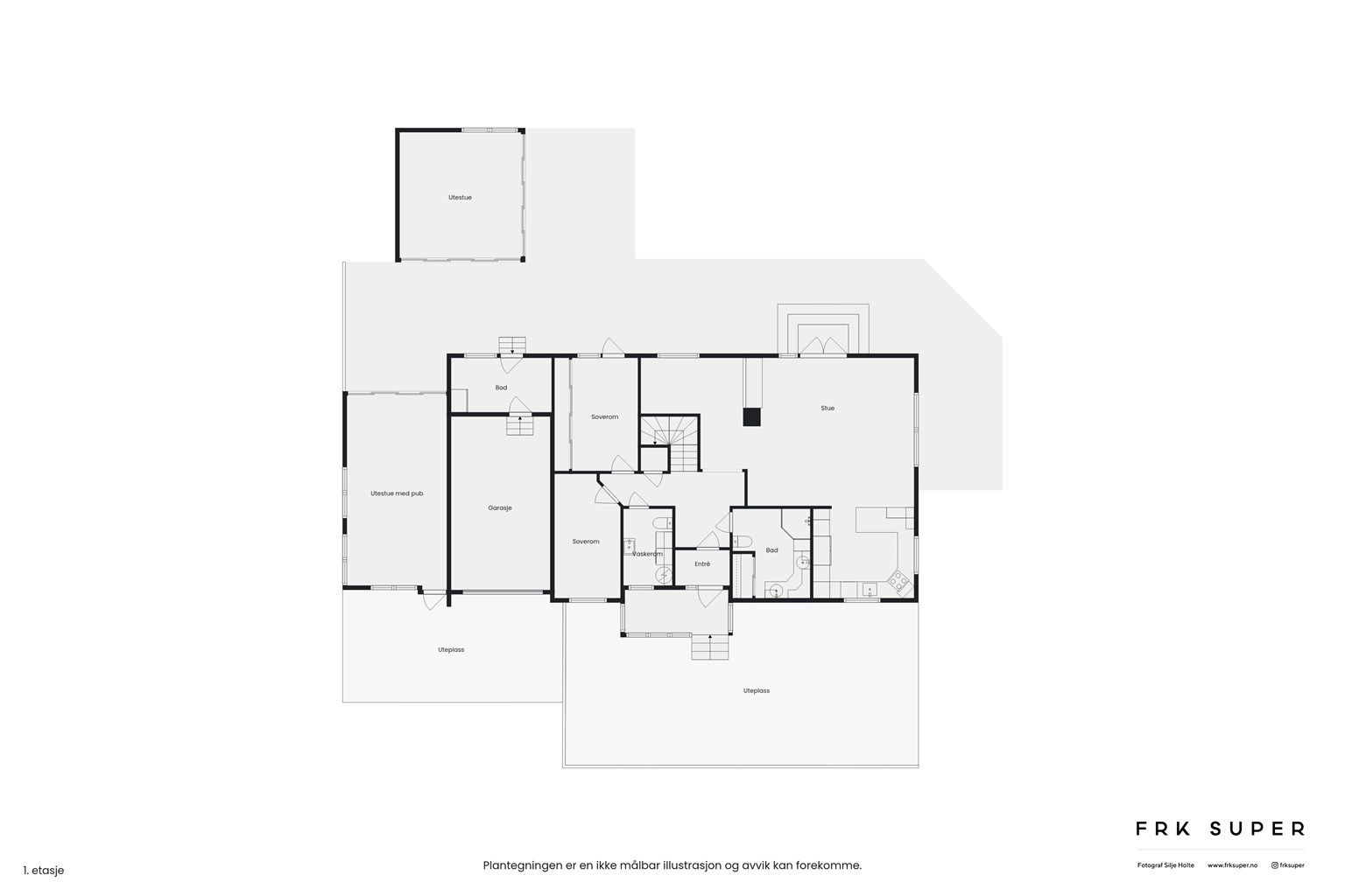 Plantegning 1. etasje