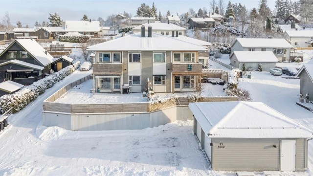Velkommen til ditt nye hjem - Statsrådvegen 25B. Foto: Flytende Film AS (Thor Øyvind Borgersen)
