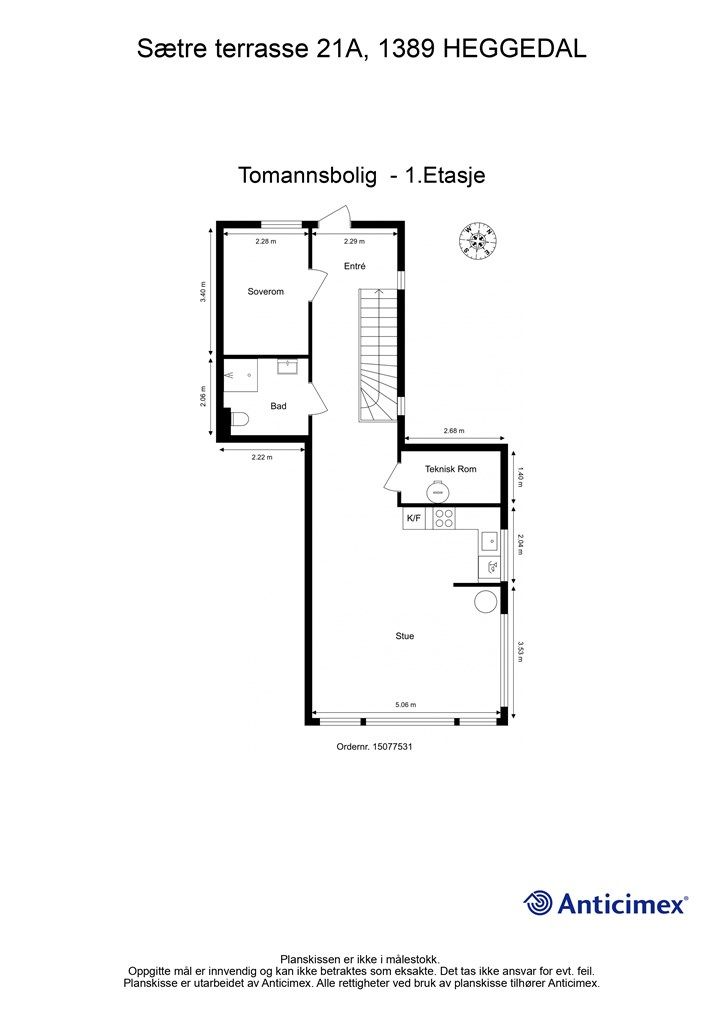 Plantegning - 1.Etasje