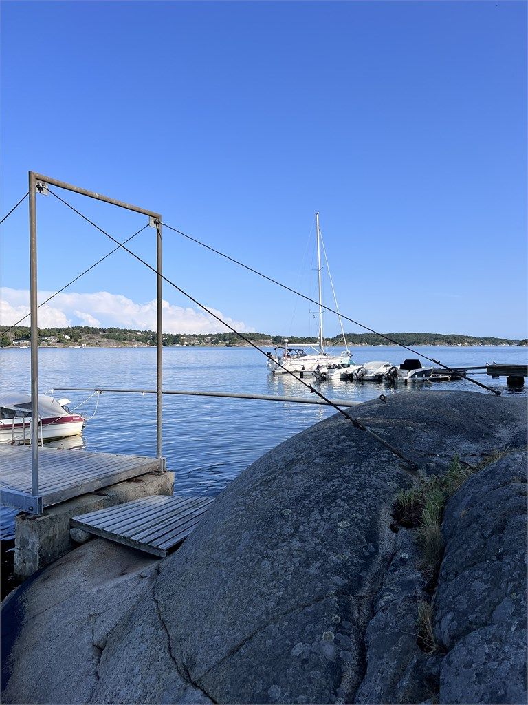 Sommer og idyll i Mefjorden.