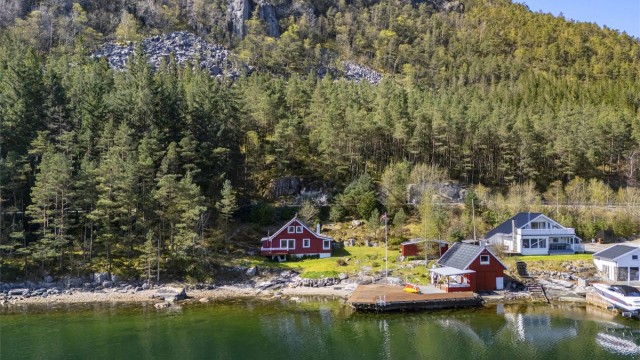 Velkommen til Kvalvågvegen 213!
Foto: Marianne Lyse