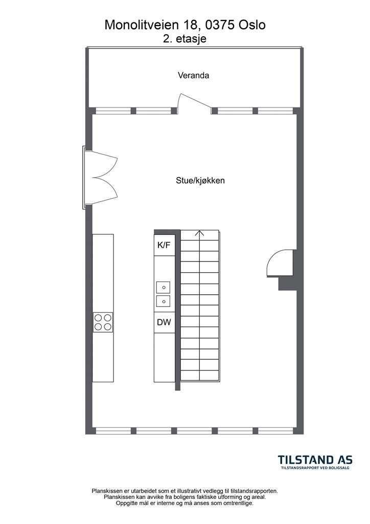Plantegning - 2. etasje